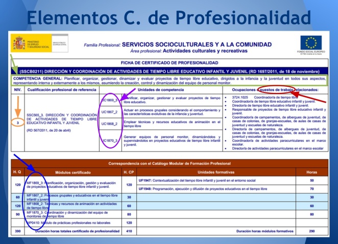 meimpulso informa de la estructura de los certificados de profesionalidad del sistema de formación profesional para el empleo
